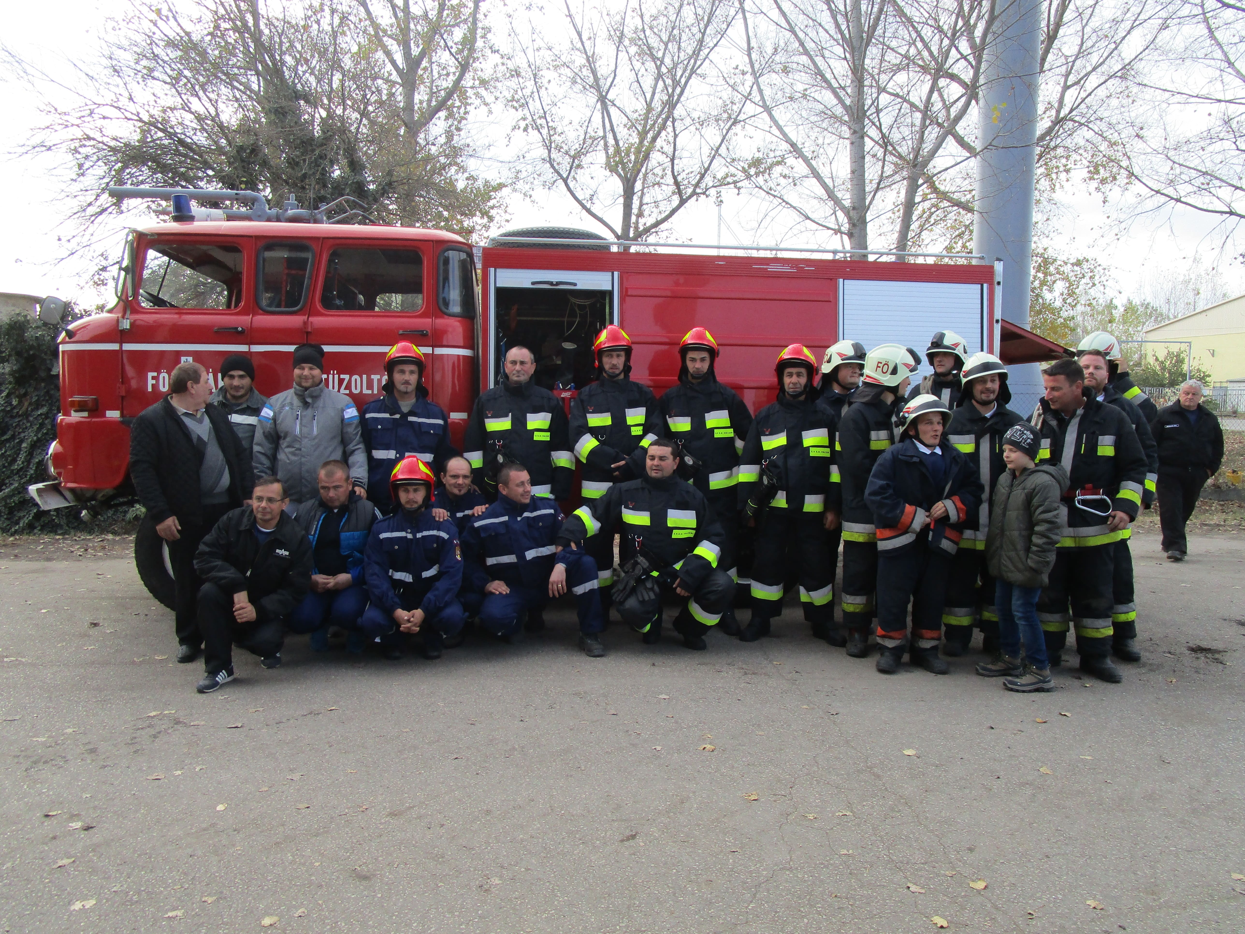 Exercițiul comun pentru pompierii voluntari din Valcani și Foldeák